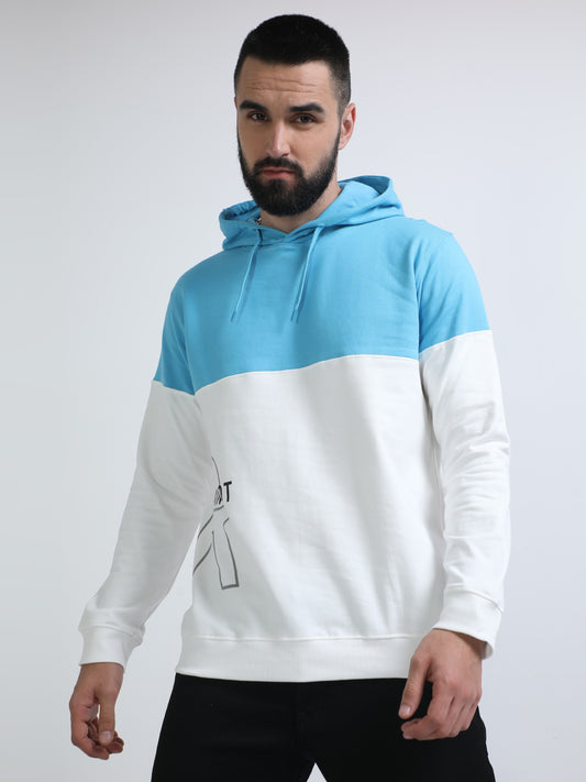 HOODED PULL OVER SWEATSHIRT