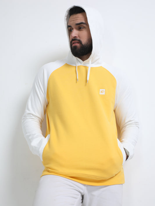 HOODED PULL OVER SWEATSHIRT