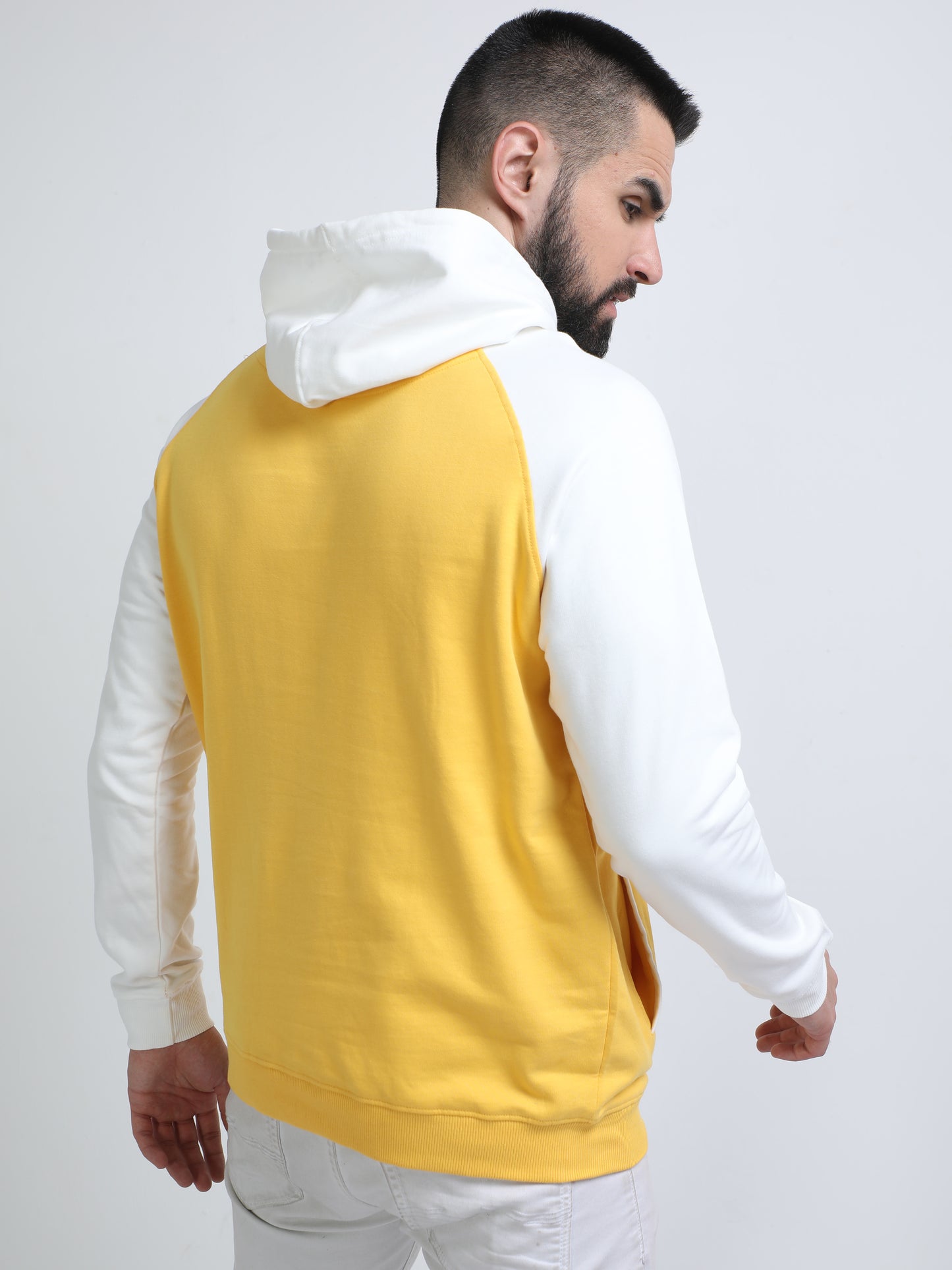 HOODED PULL OVER SWEATSHIRT