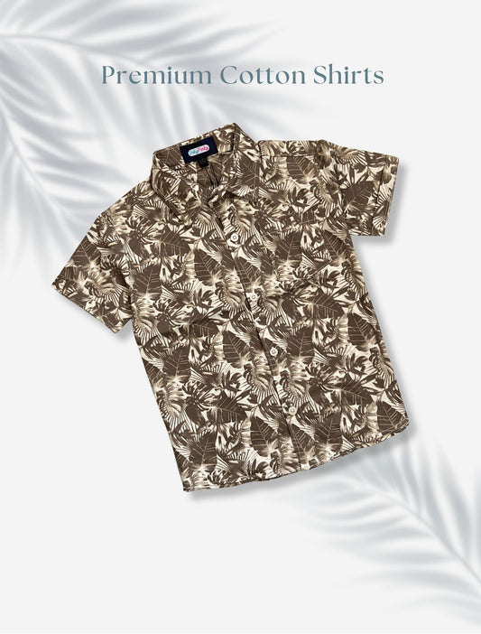 Premium Kids Cotton Printed Shirts