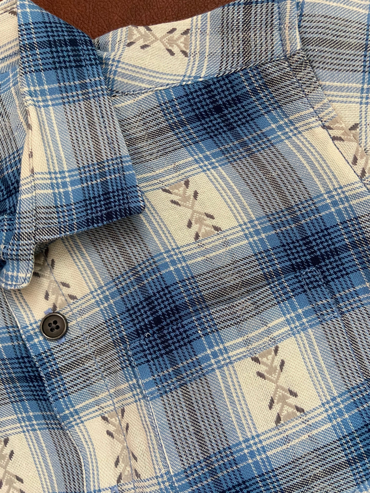 Unisex Kids Cotton Half Sleeve Woven Shirt IP15