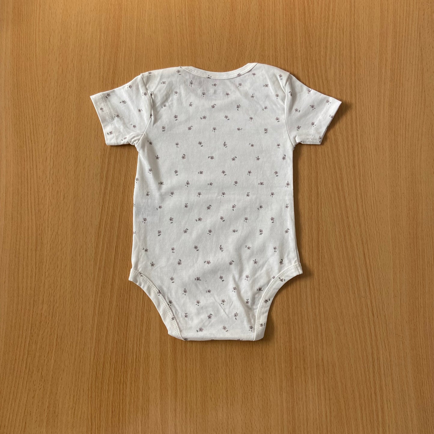 Organic Cotton Unisex Infant Romper with Cute Prints – Half Sleeve IP14