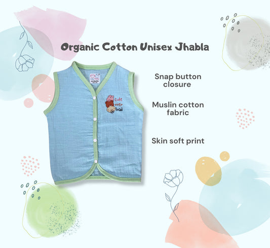 Organic Cotton Unisex Muslin Jhabla