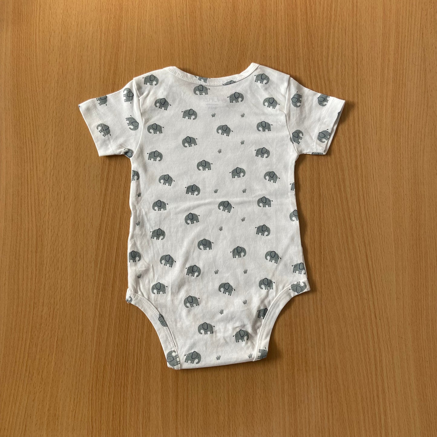Organic Cotton Unisex Infant Romper with Cute Prints – Half Sleeve IP14