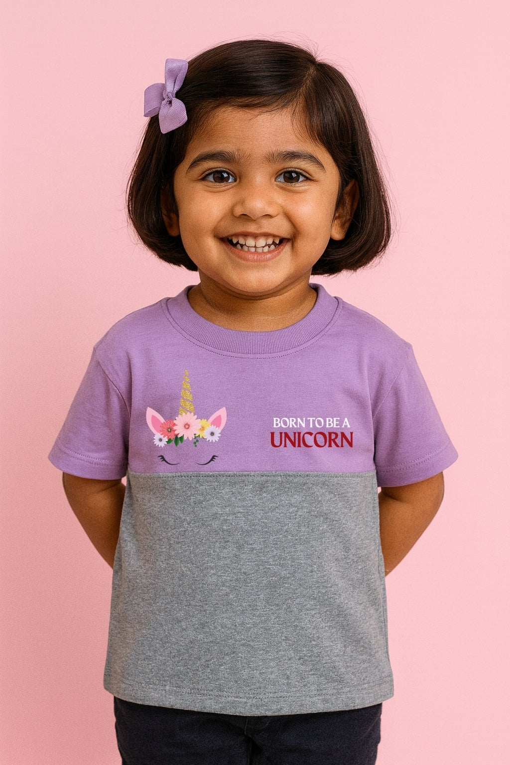 Girls Over Sized Cut & Sewn T-Shirt IP24