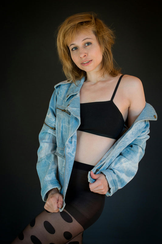 Bare Basics Ribbed Crop