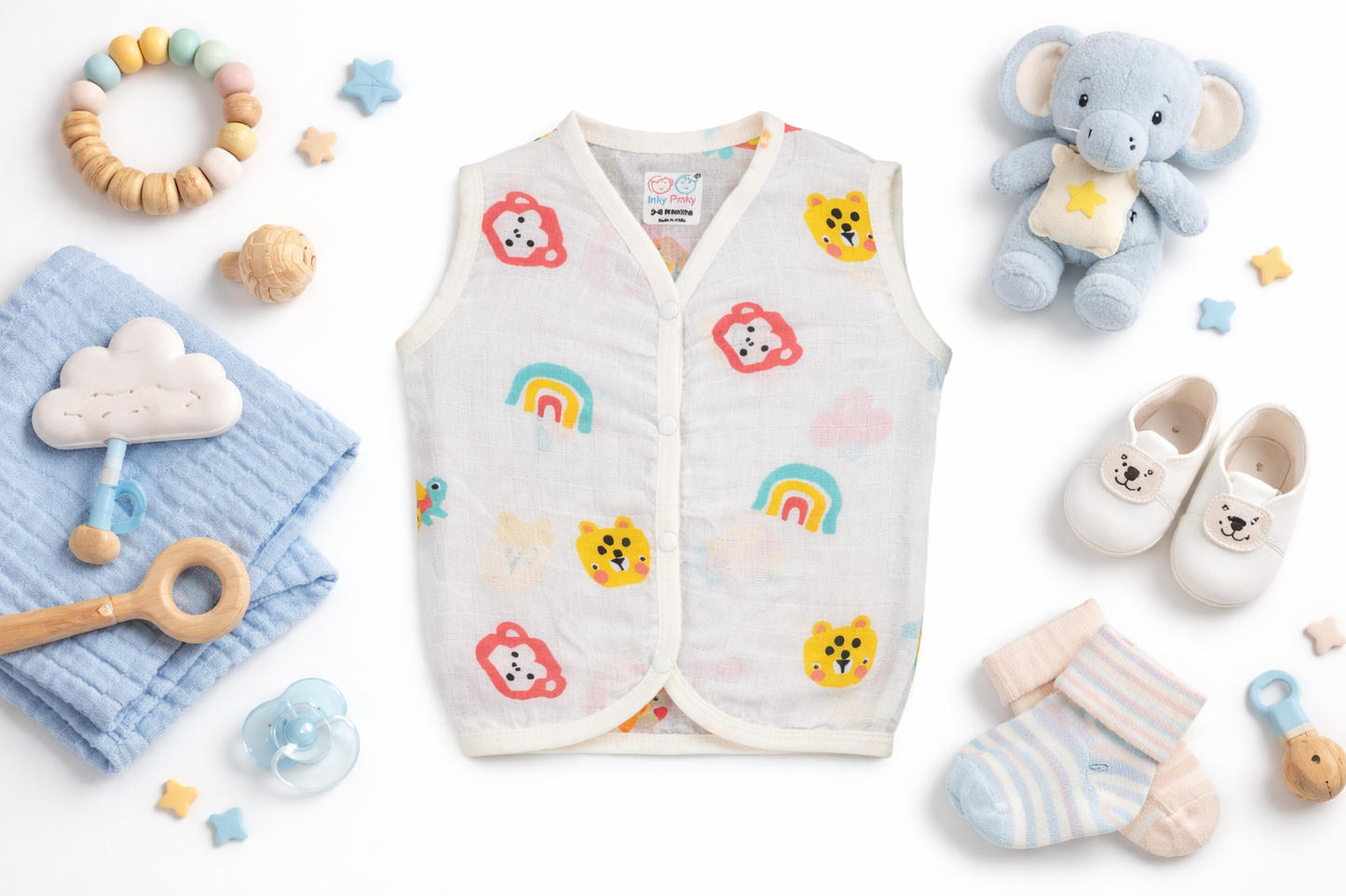 Organic Cotton Unisex Muslin Jhabla