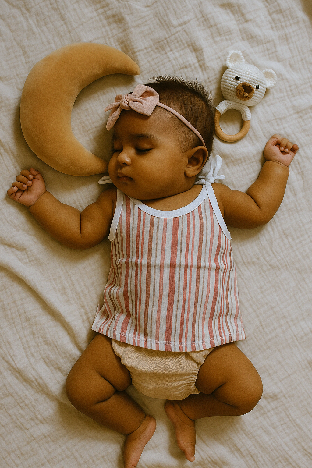 Organic Cotton Muslin Unisex Knot Jhabla IP21