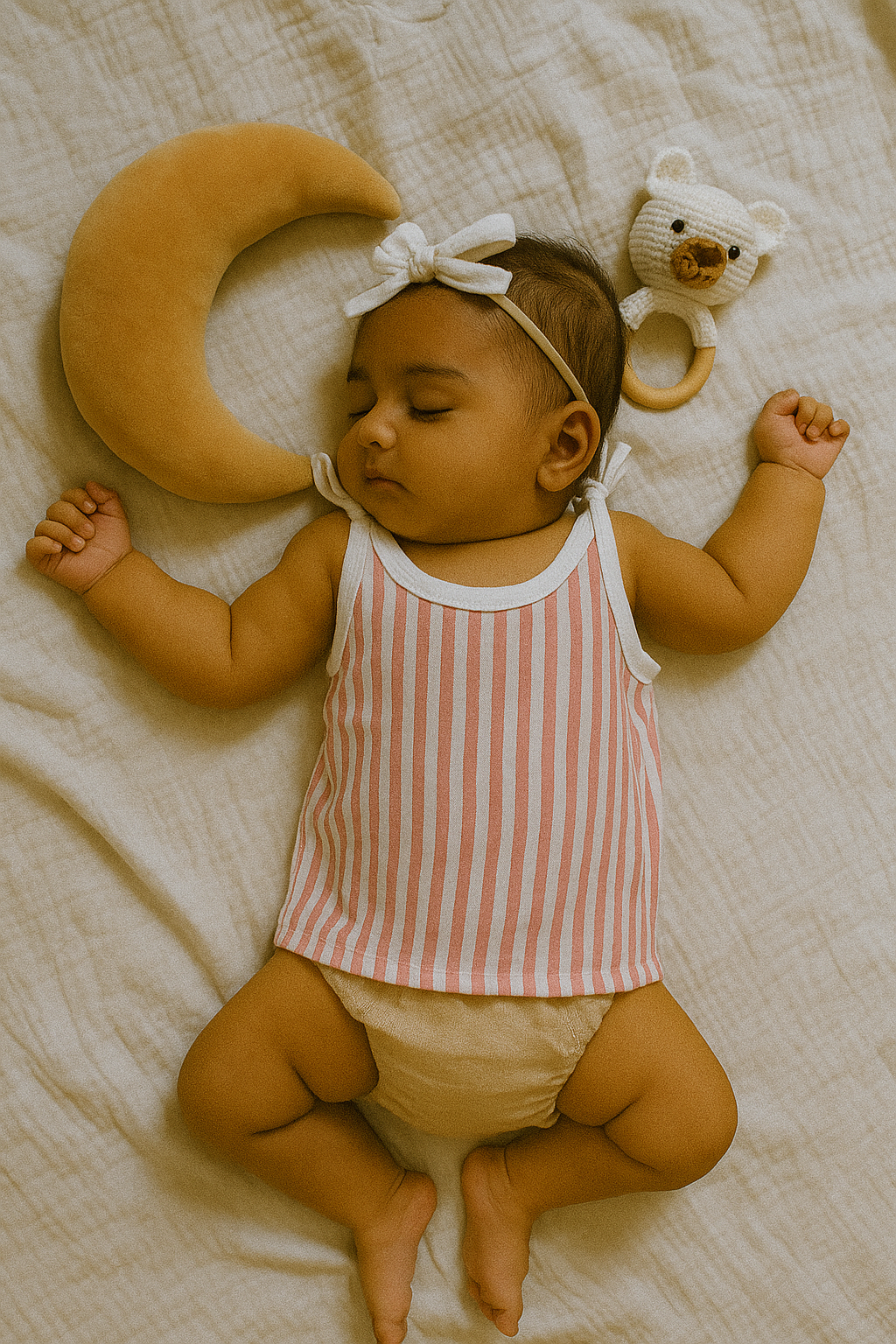 Organic Cotton Muslin Unisex Knot Jhabla IP21