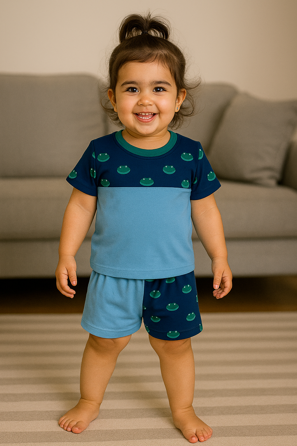Unisex Cotton T-Shirt with Shorts Set combo IP20