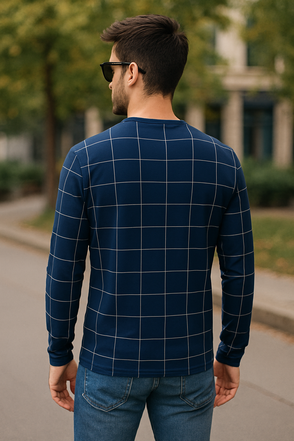 Mens All over printed Trendy Full Sleeve T-Shirt IP19