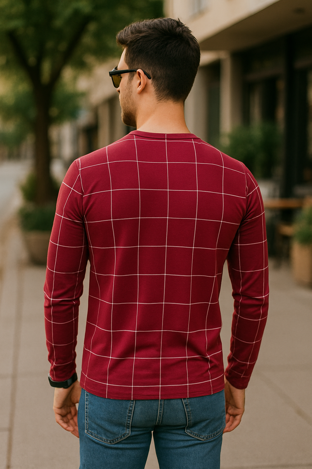 Mens All over printed Trendy Full Sleeve T-Shirt IP19