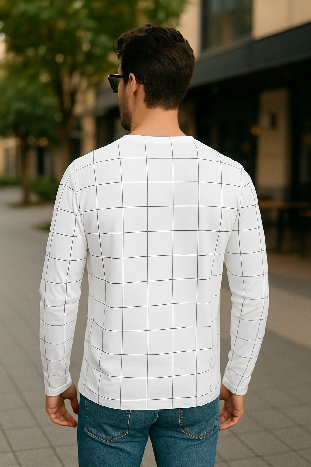 Mens All over printed Trendy Full Sleeve T-Shirt IP19