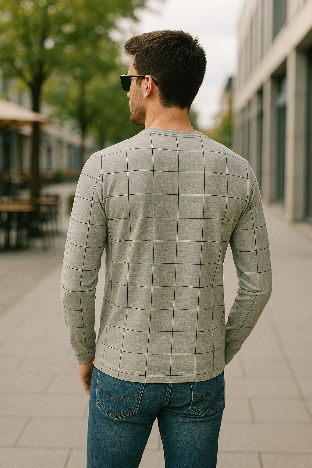 Mens All over printed Trendy Full Sleeve T-Shirt IP19