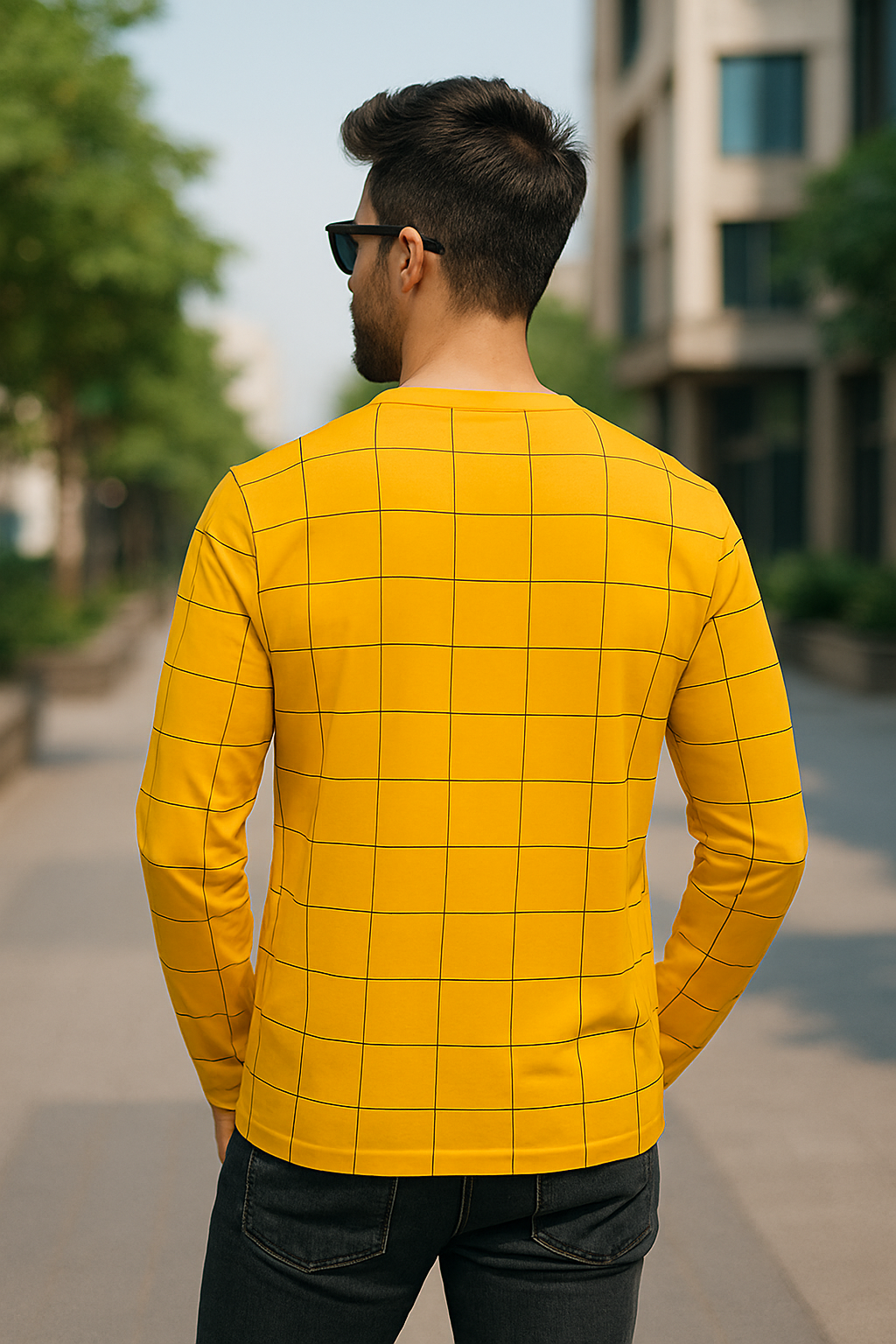 Mens All over printed Trendy Full Sleeve T-Shirt IP19