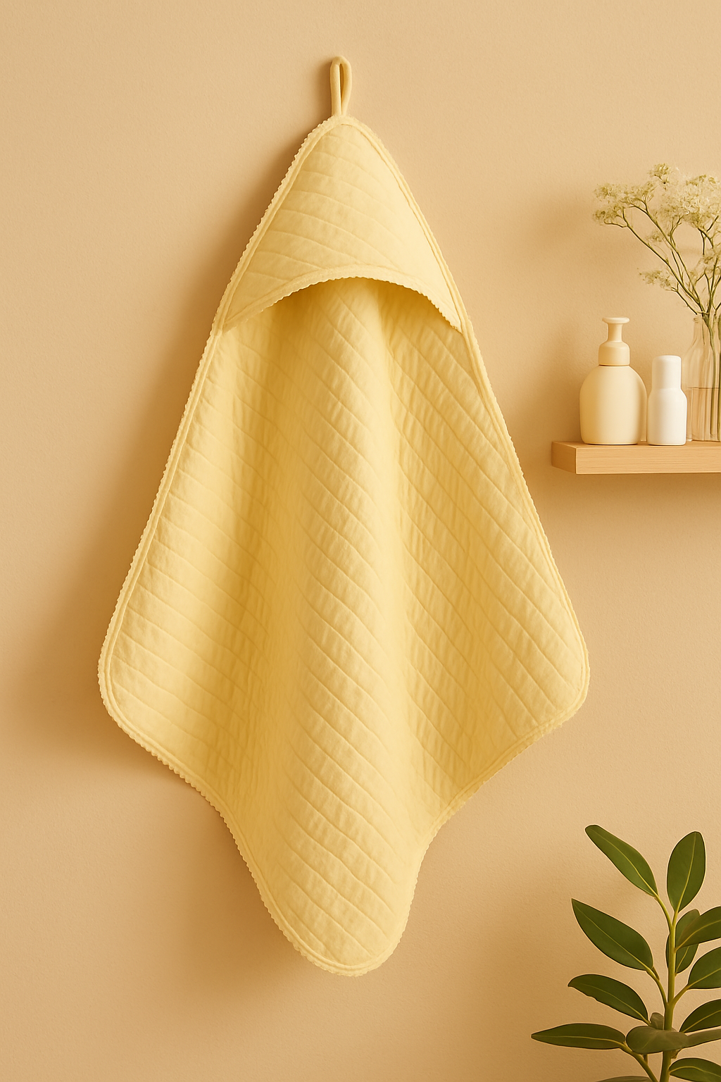 Baby Blanket / Hooded Towel Unisex - Plain