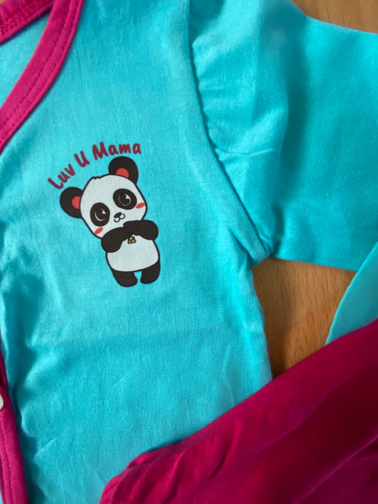 Unisex Printed Cotton Full Sleeve Jhabla + Pant Set IP12