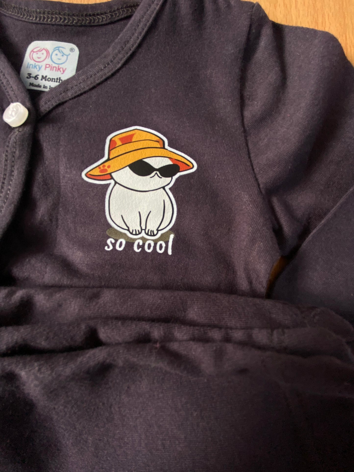 Unisex Printed Cotton Full Sleeve Jhabla + Pant Set IP12