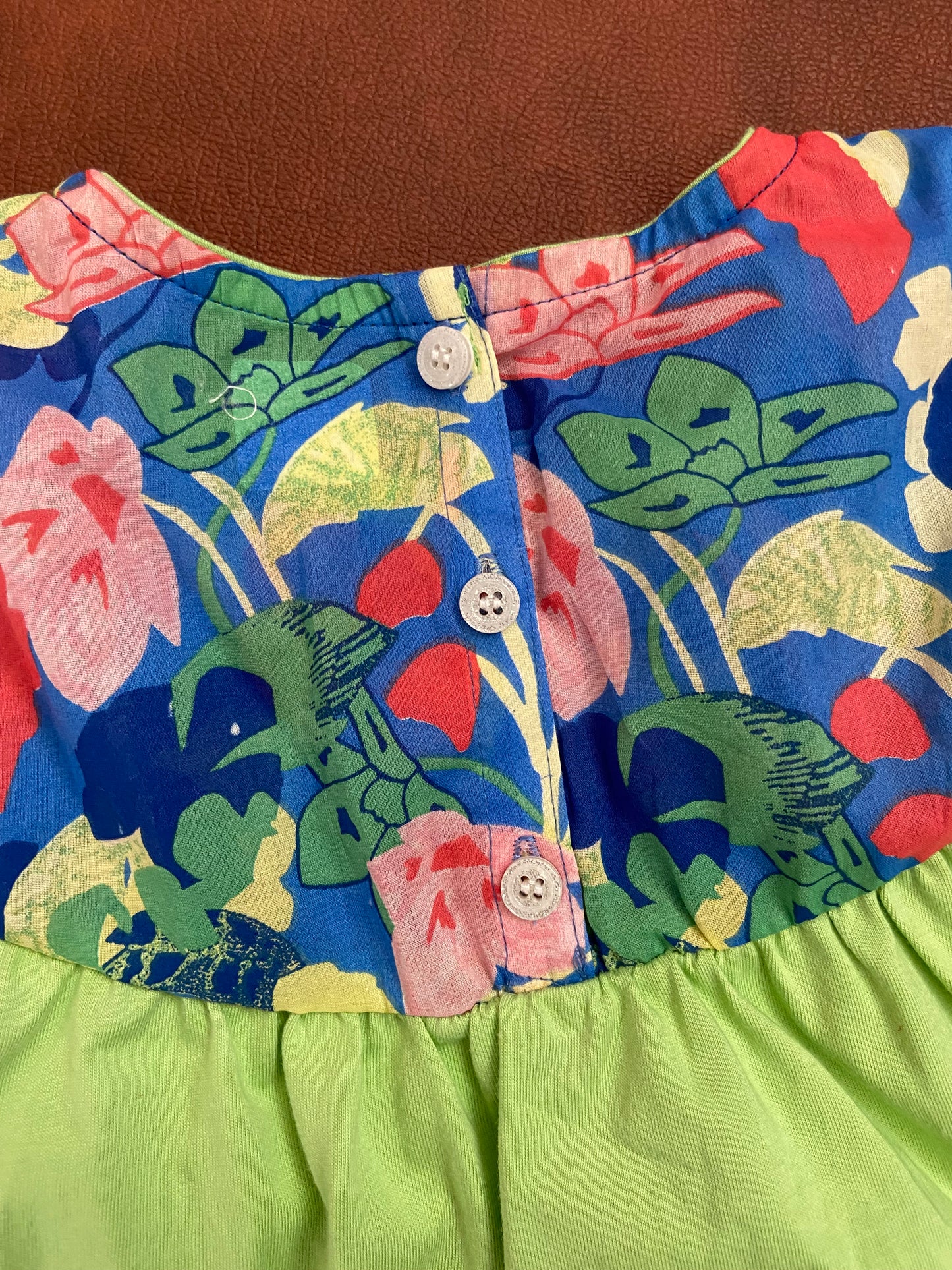 Girls Cotton Trendy Frill Sleeve Frock