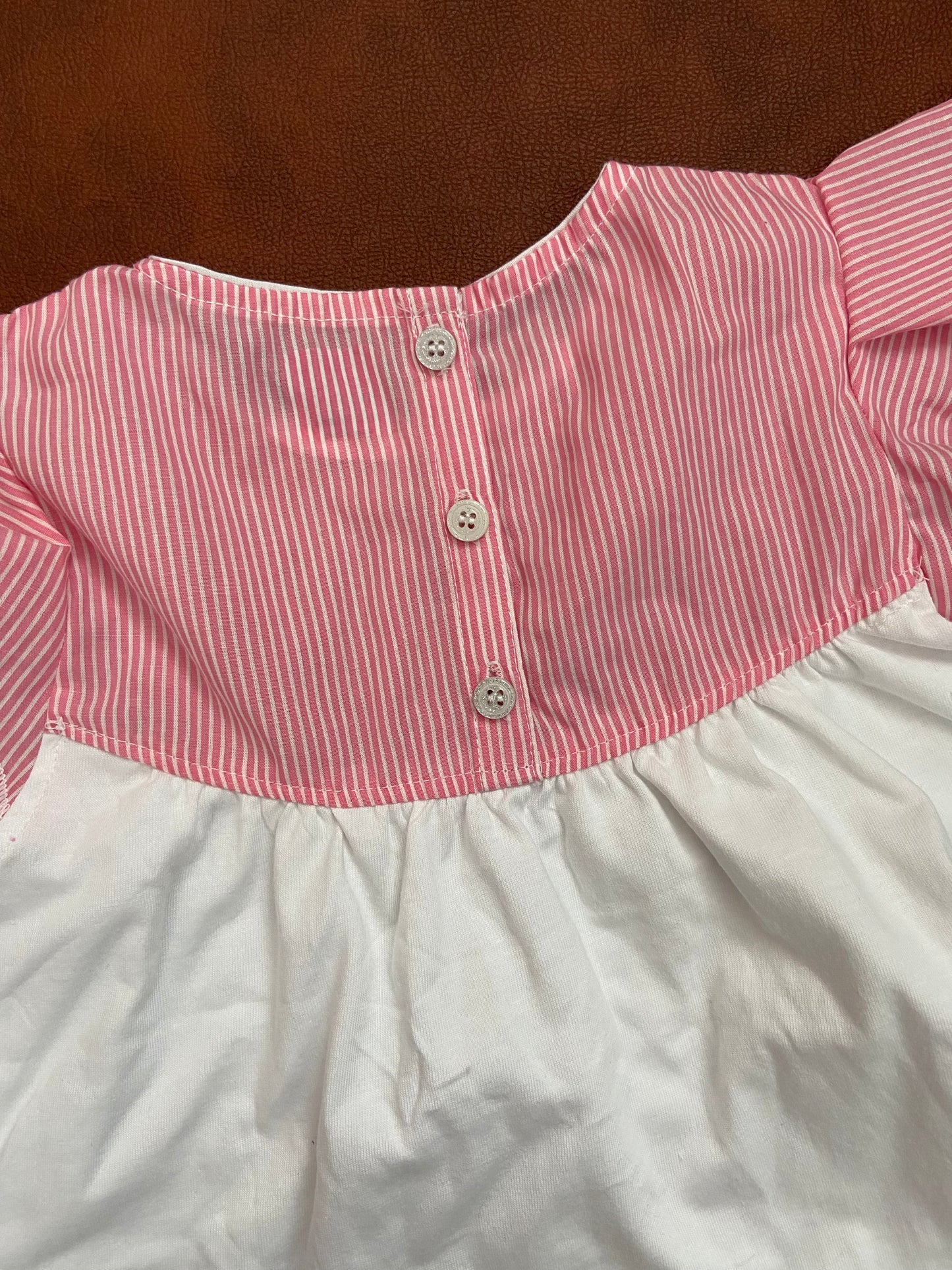 Girls Cotton Trendy Frill Sleeve Frock