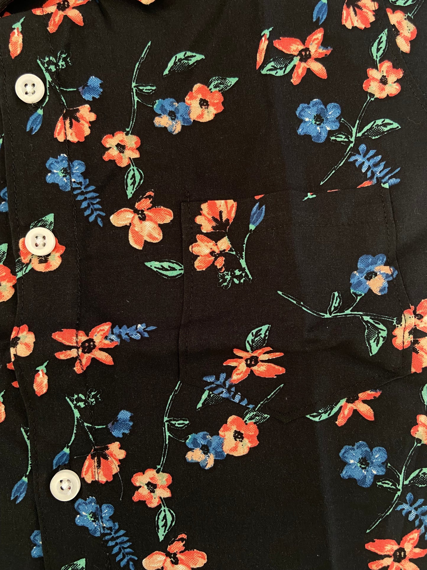 Unisex Kids Cotton Half Sleeve Woven Shirt IP15