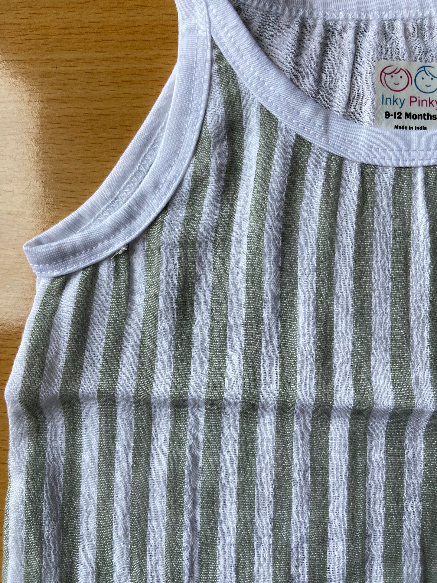 Organic Cotton Muslin Unisex Knot Jhabla IP21