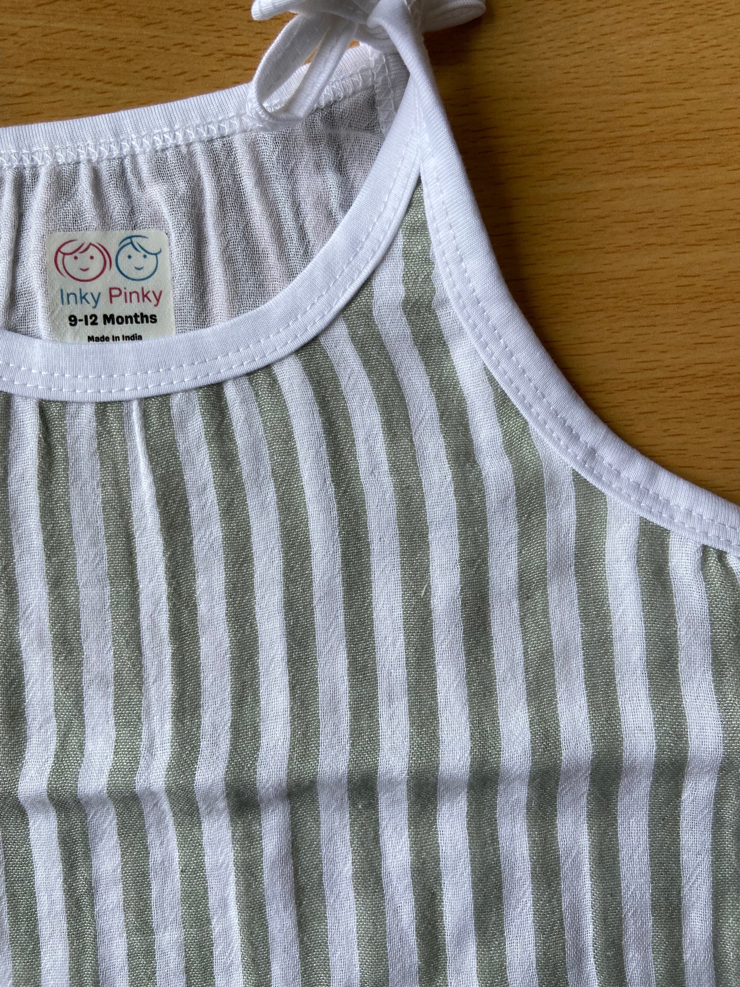 Organic Cotton Muslin Unisex Knot Jhabla IP21