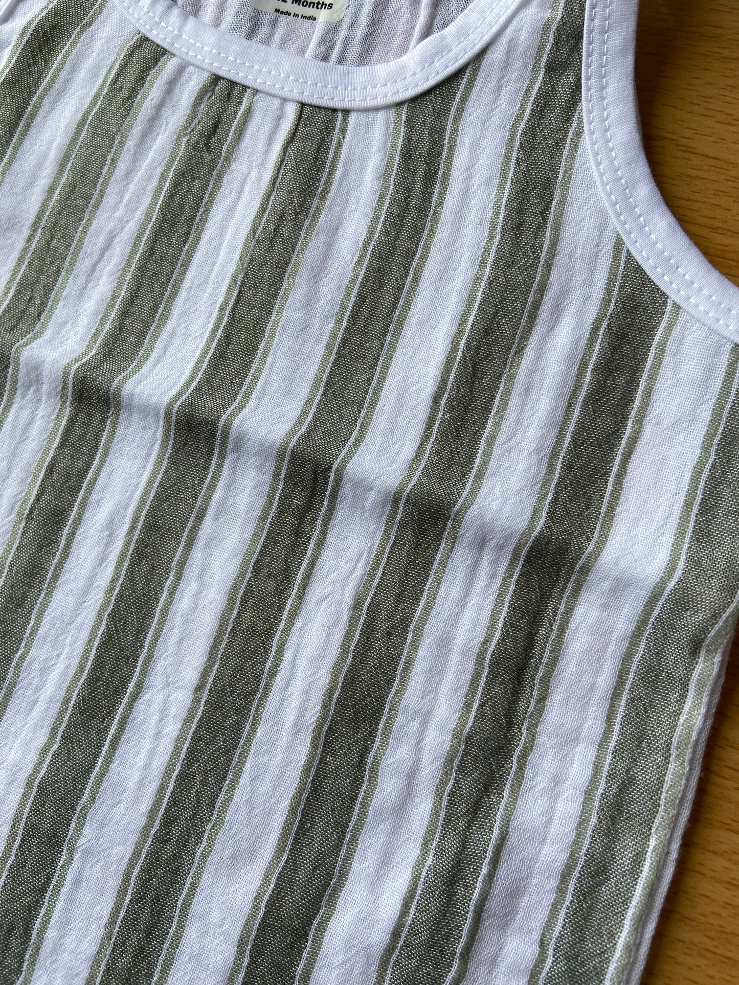 Organic Cotton Muslin Unisex Knot Jhabla IP21