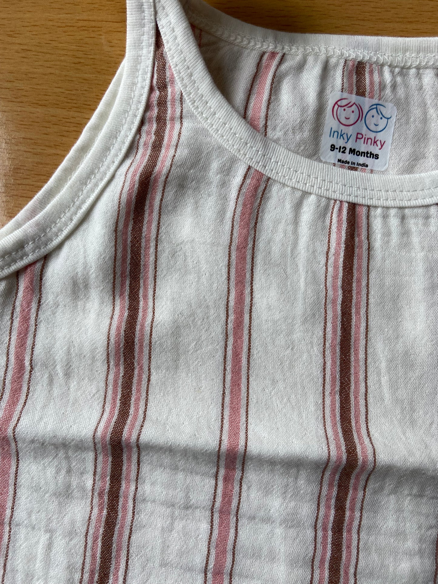 Organic Cotton Muslin Unisex Knot Jhabla IP21