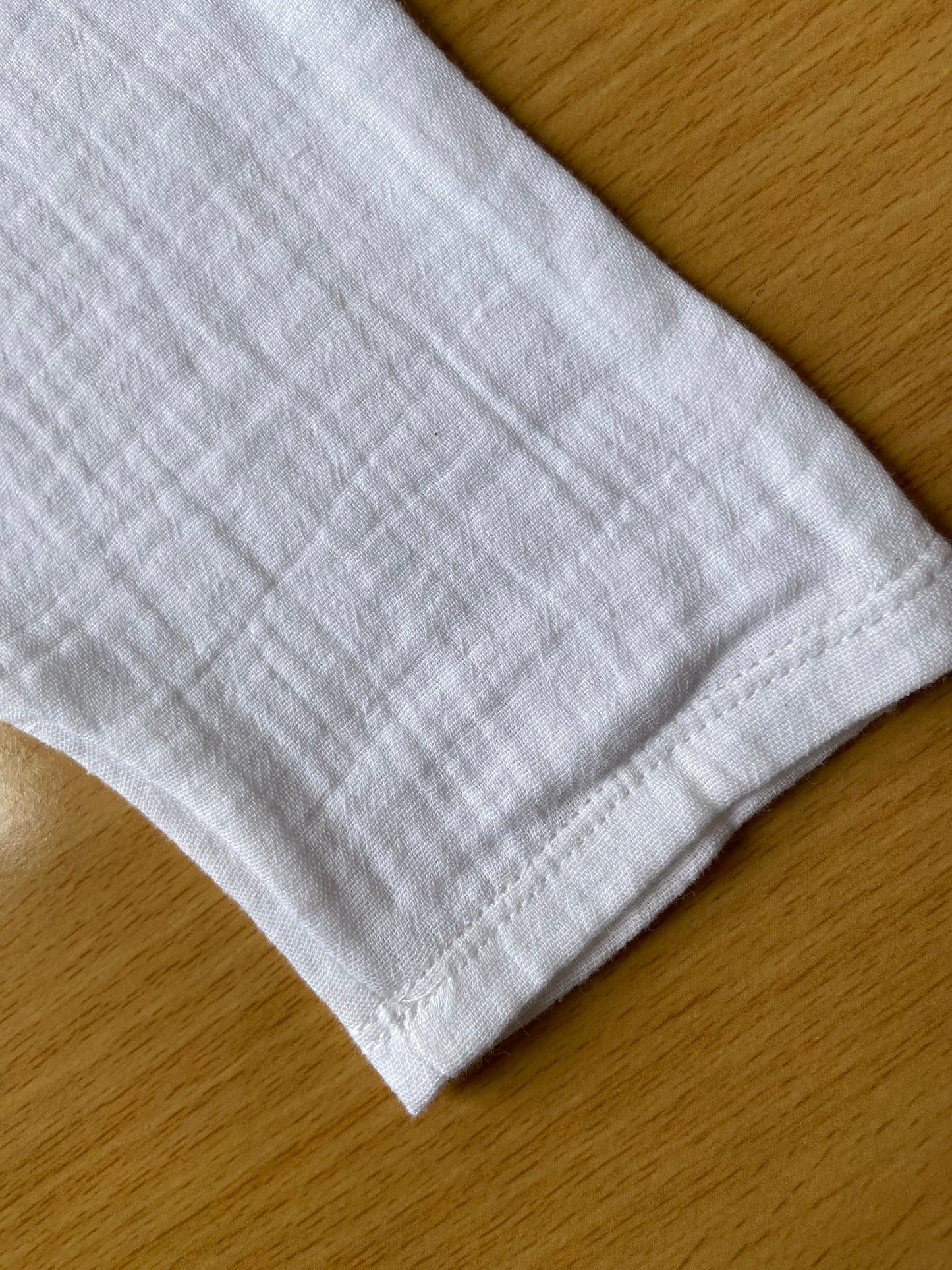 Organic cotton muslin crinkle fabric unisex pant IP22