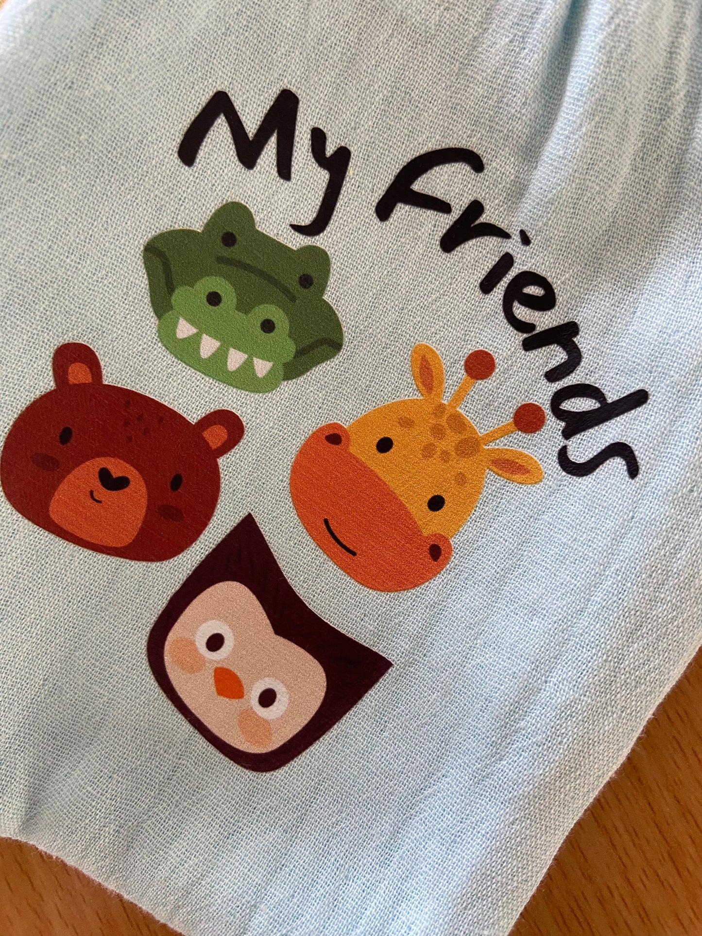 Organic cotton muslin crinkle fabric unisex pant IP22