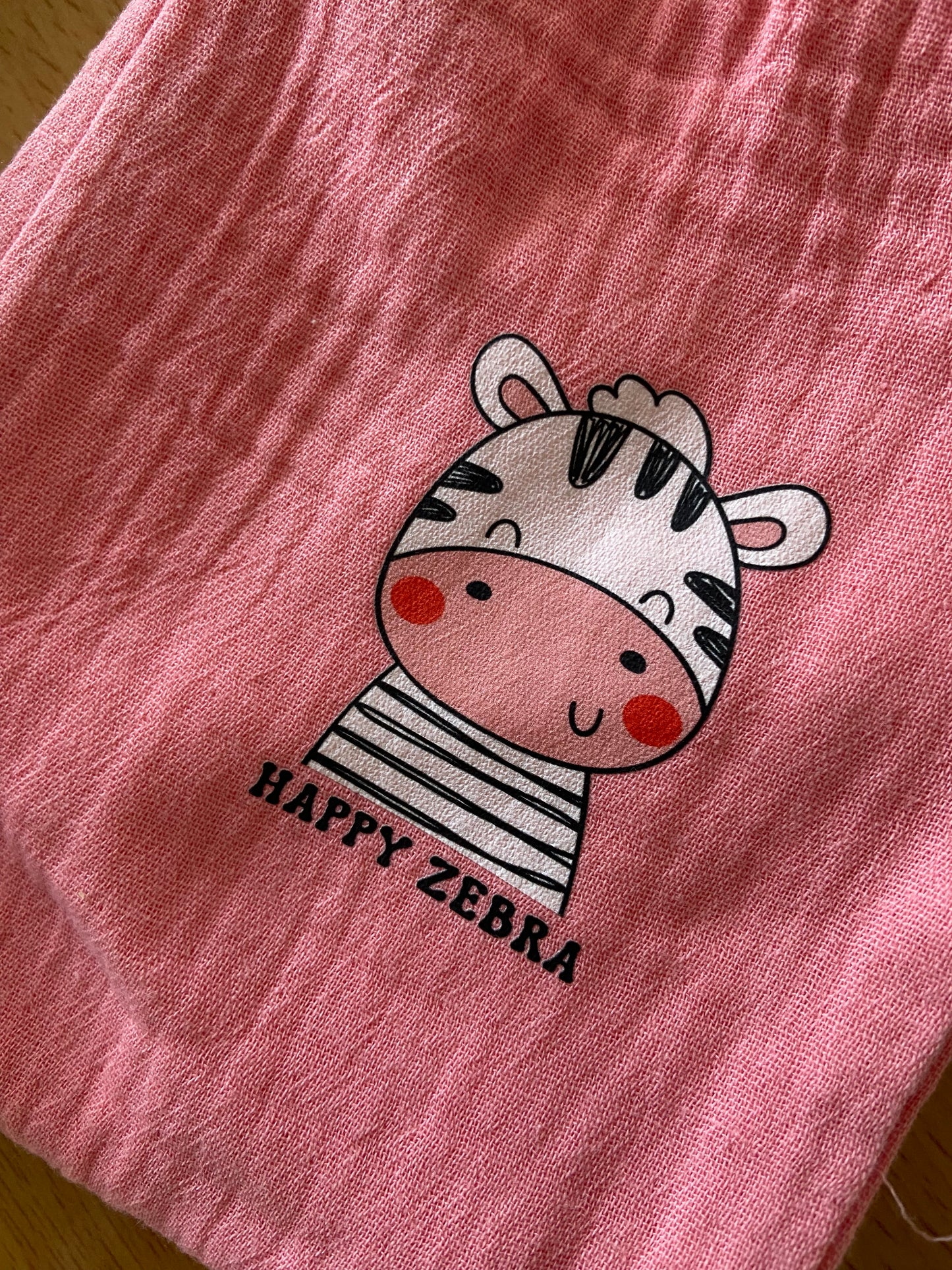 Organic cotton muslin crinkle fabric unisex pant IP22