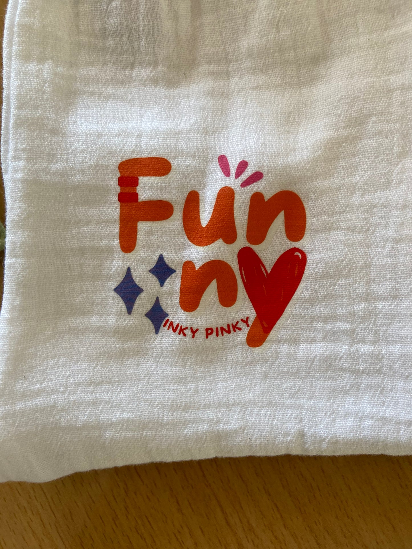 Organic cotton muslin crinkle fabric unisex pant IP22