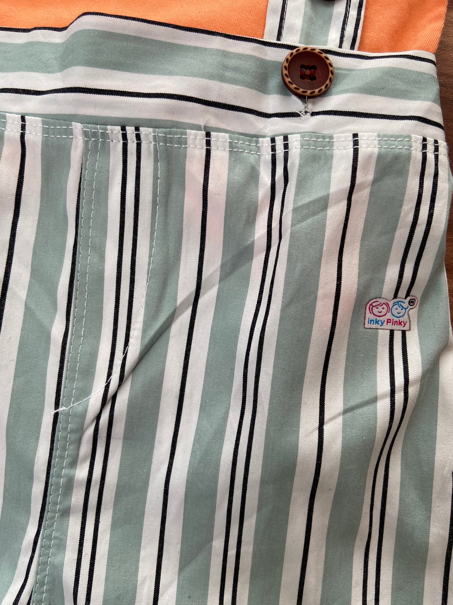 Unisex Dungaree with T shirt set IP27