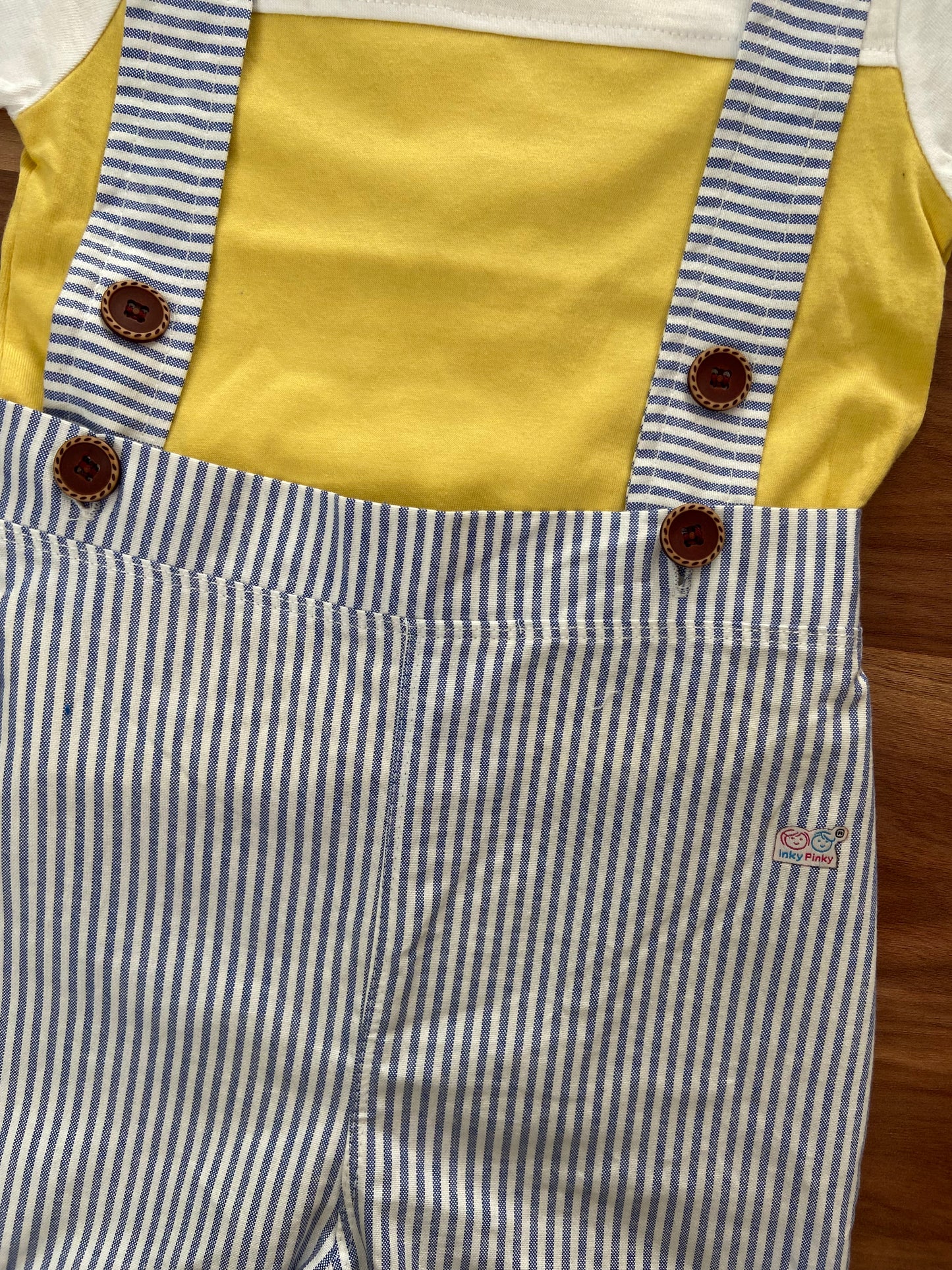 Unisex Dungaree with T shirt set IP27