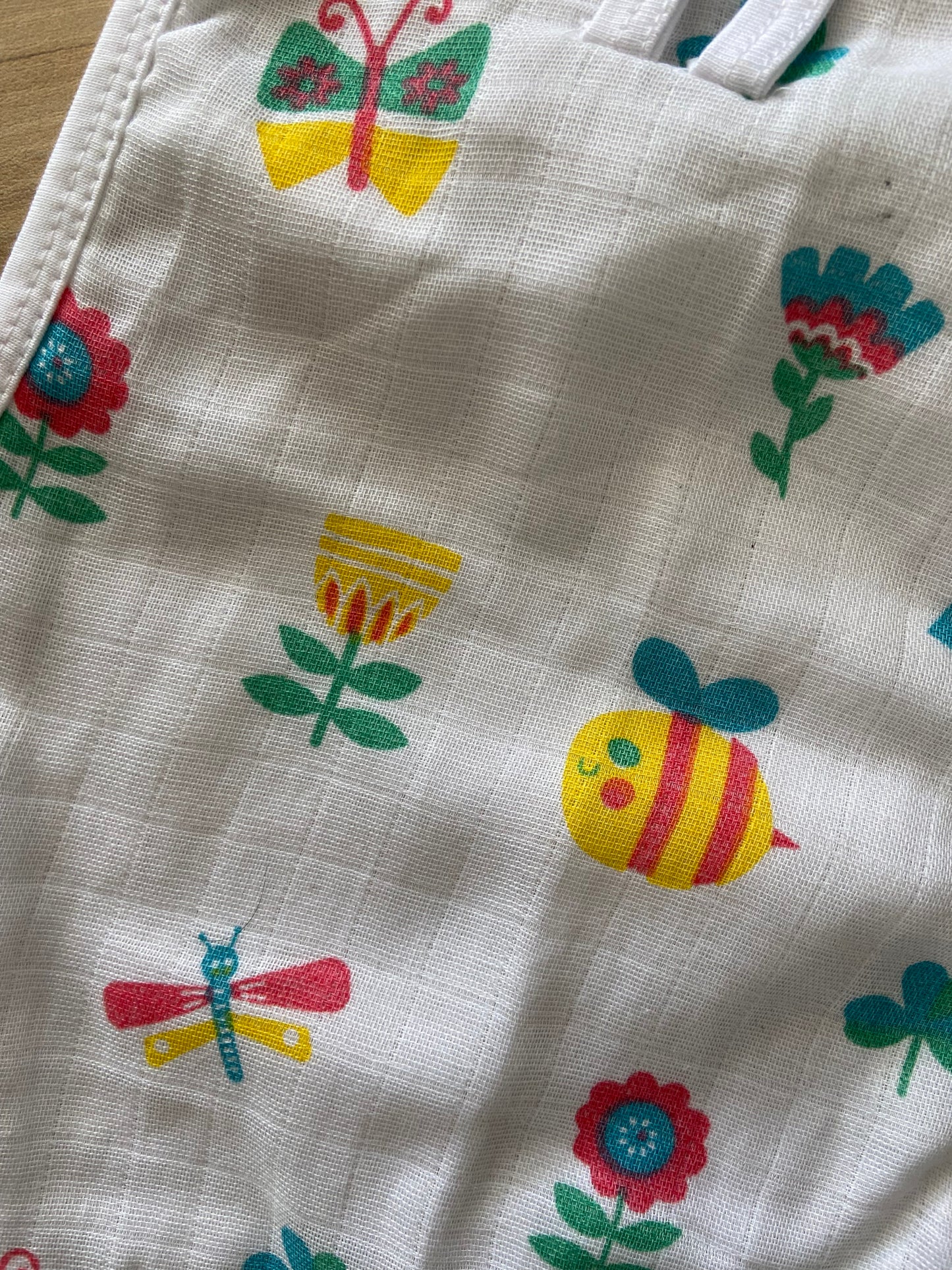 Organic Cotton Muslin 2 Layered Unisex Nappies