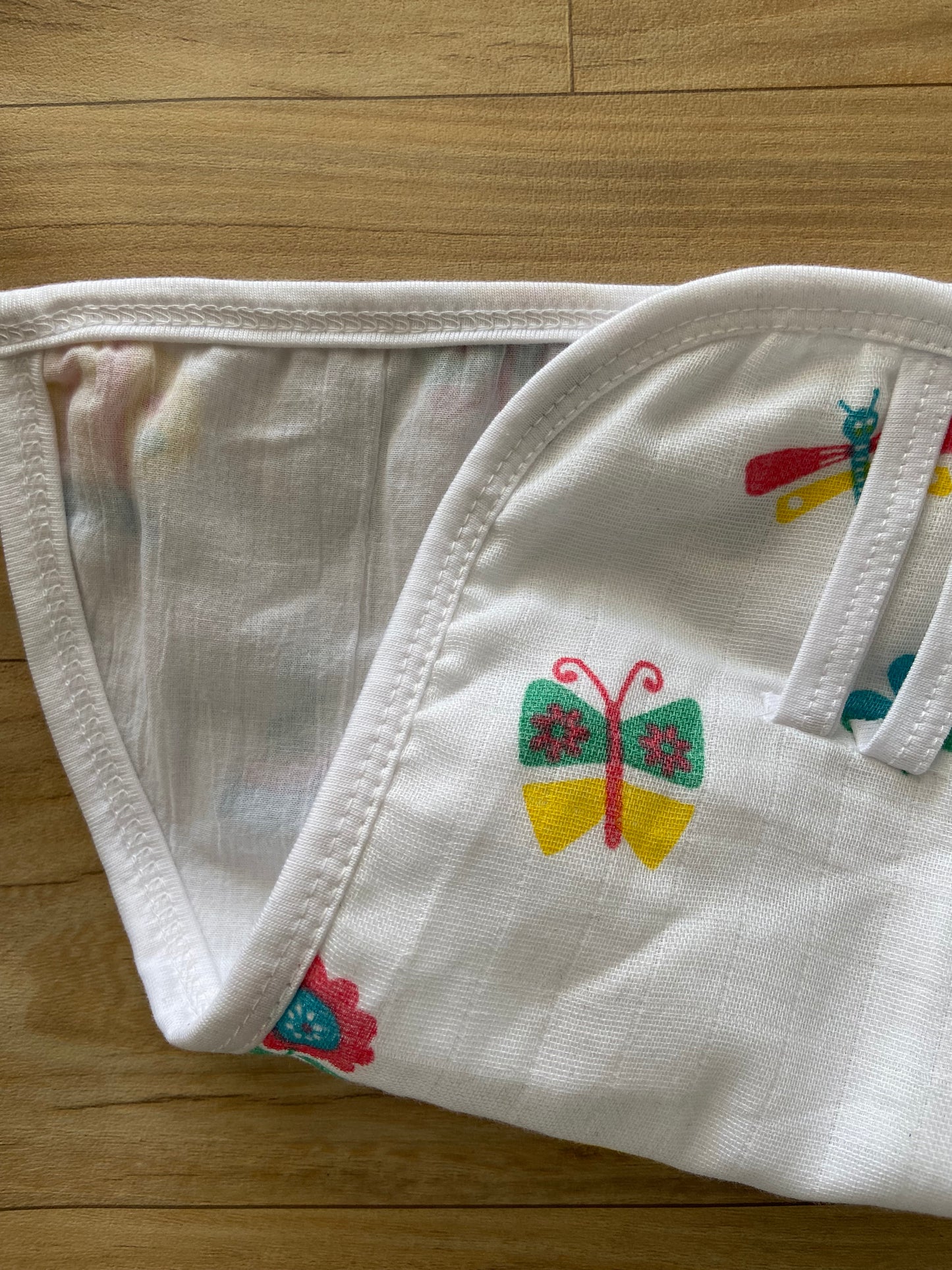 Organic Cotton Muslin 2 Layered Unisex Nappies
