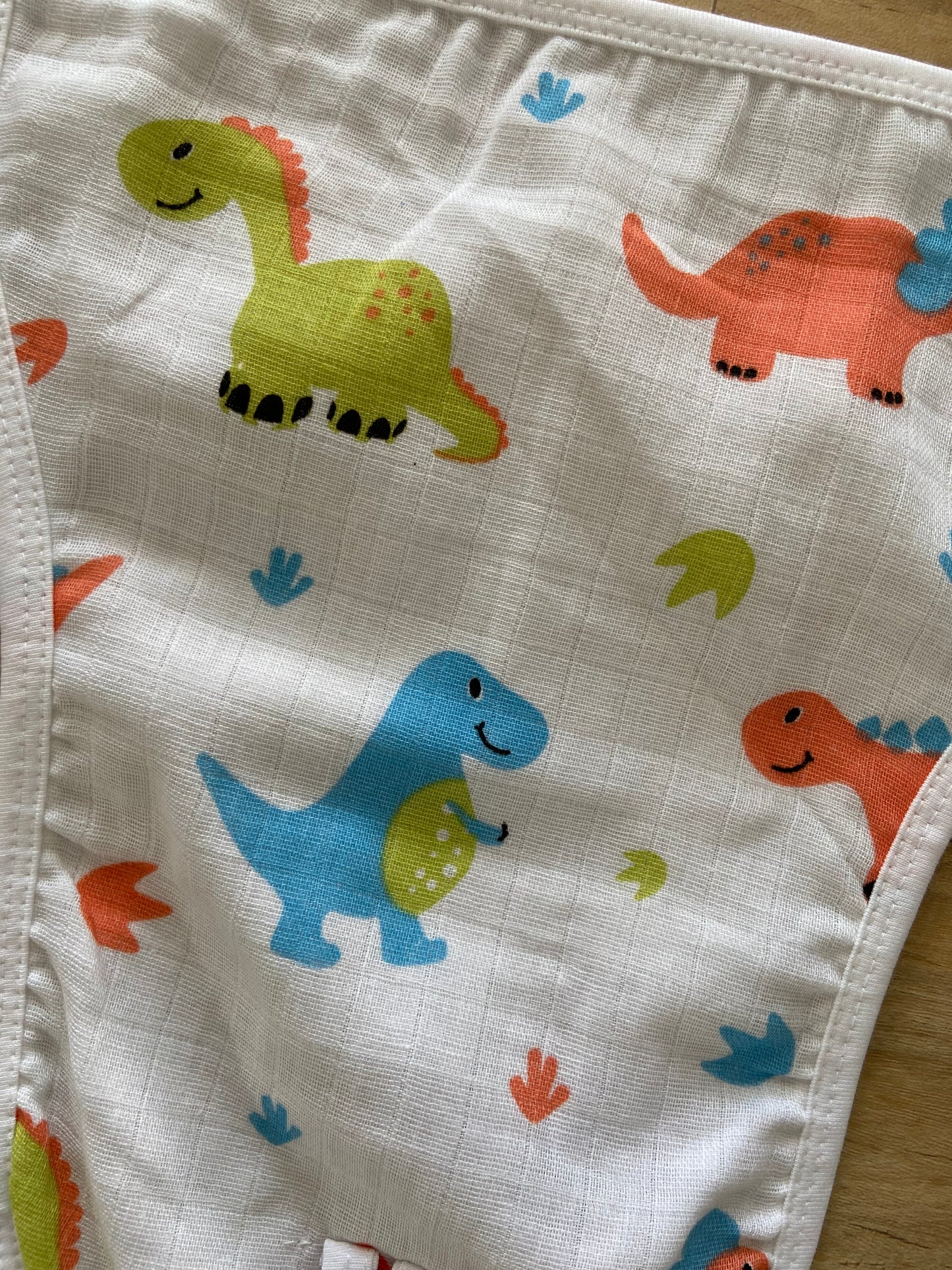 5 pcs Combo Organic Cotton Muslin 2 Layered Unisex Nappies IP28