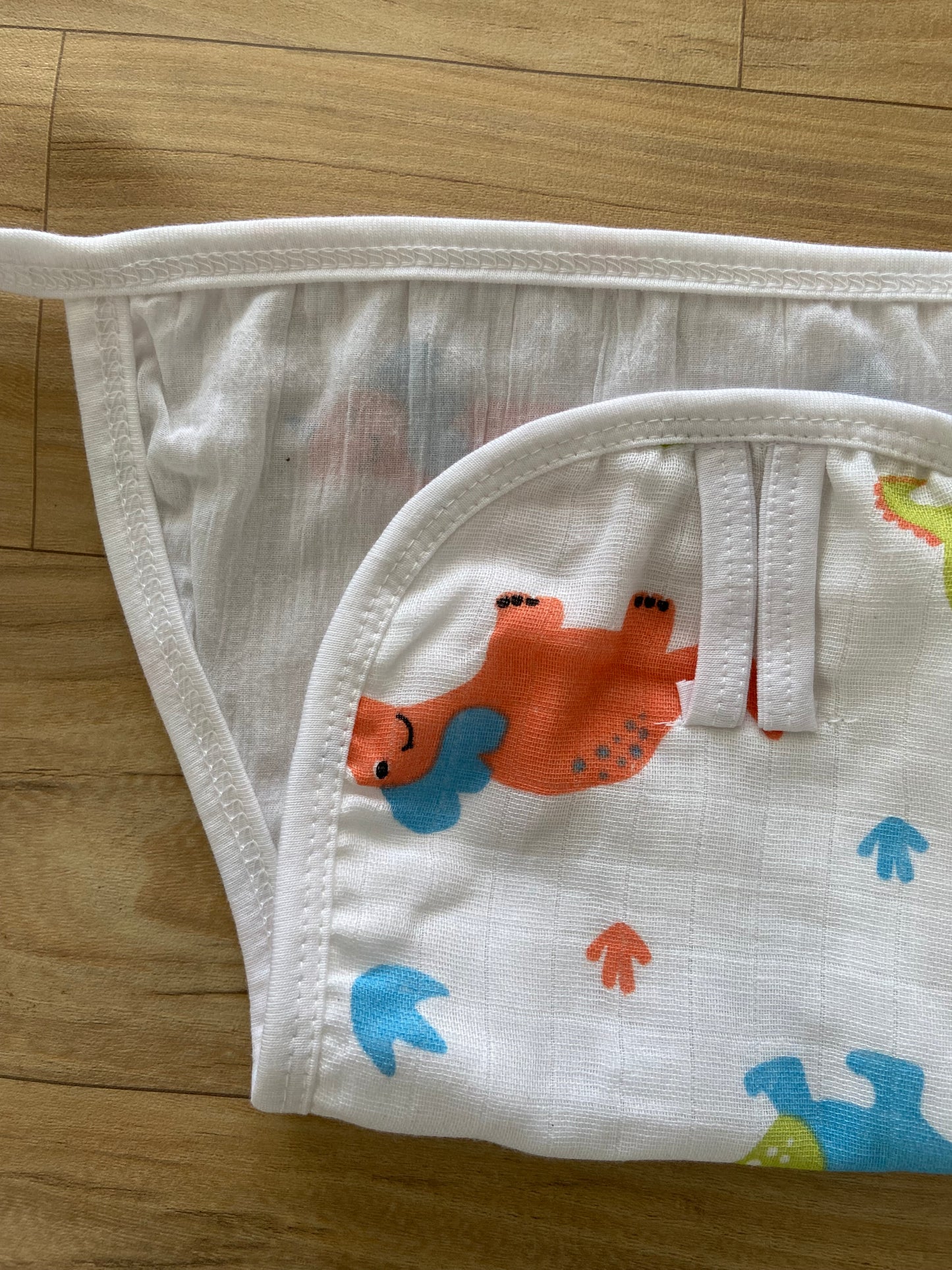 Organic Cotton Muslin 2 Layered Unisex Nappies IP28