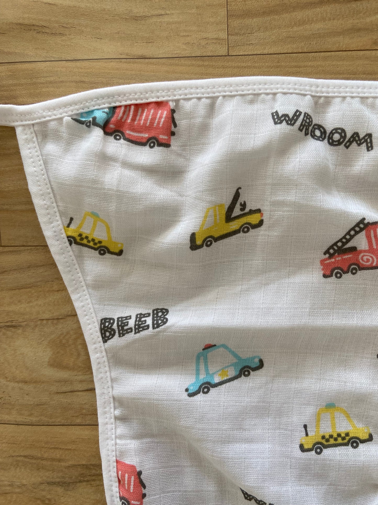 5 pcs Combo Organic Cotton Muslin 2 Layered Unisex Nappies IP28
