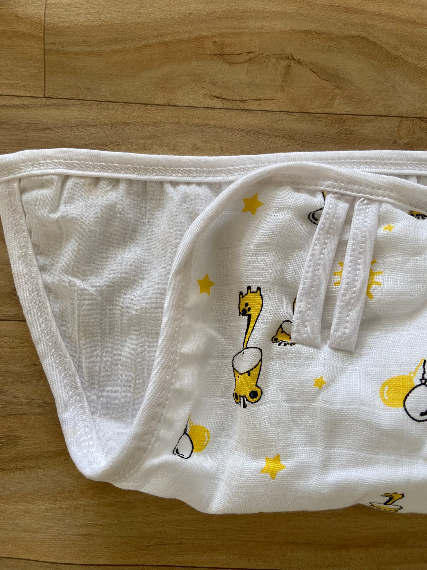 Organic Cotton Muslin 2 Layered Unisex Nappies IP28