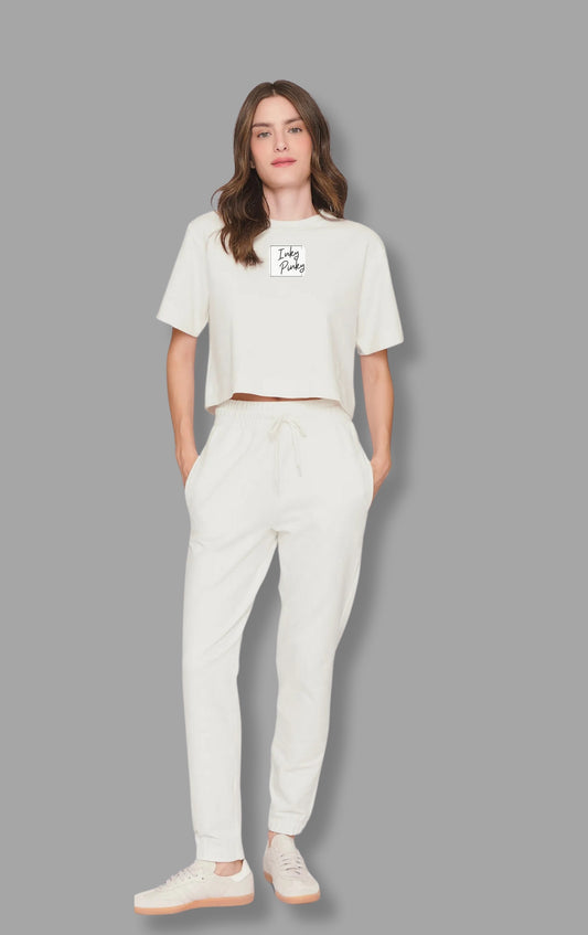 Relaxed Fit Boxy Crop Top