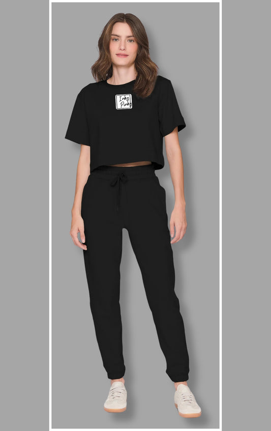 Relaxed Fit Boxy Crop Top
