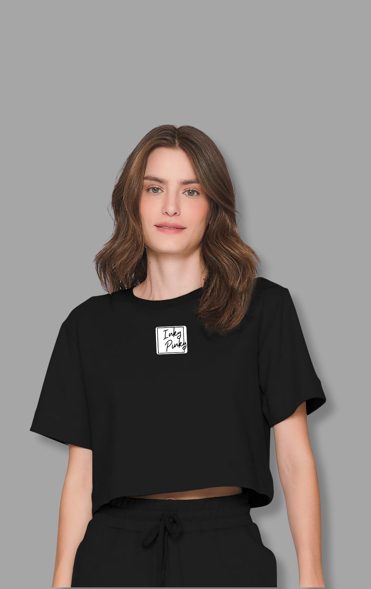 Relaxed Fit Boxy Crop Top