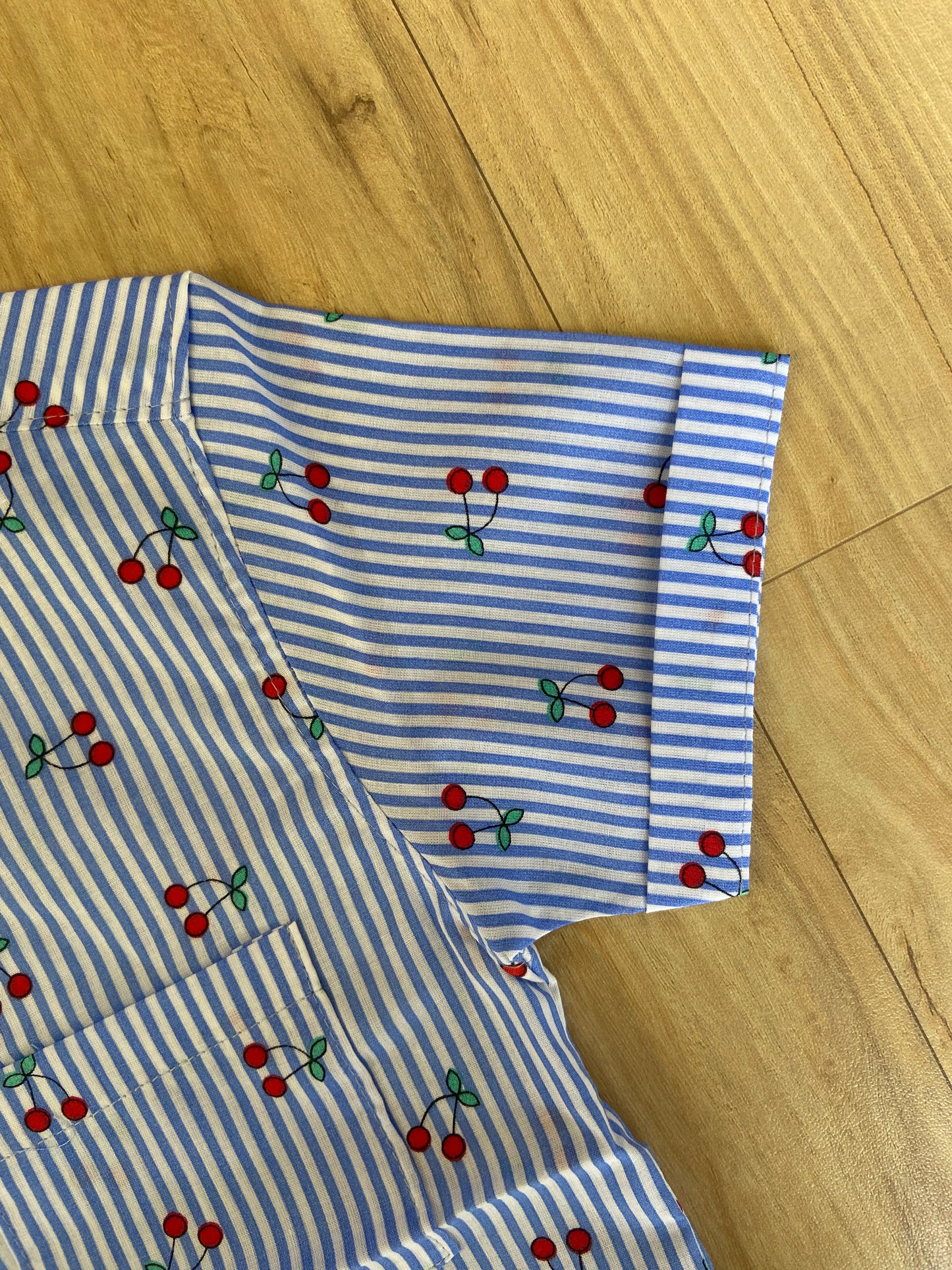 Unisex Kids Cotton Half Sleeve Woven Shirt IP15