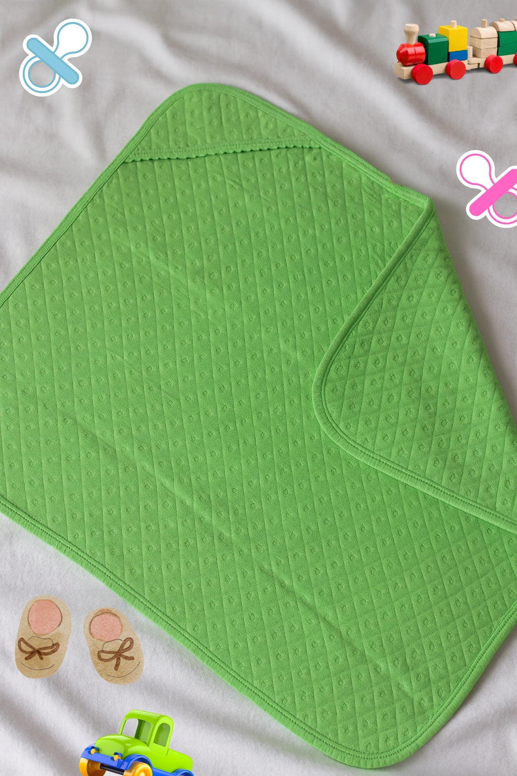 Baby Blanket / Hooded Towel Unisex - Plain