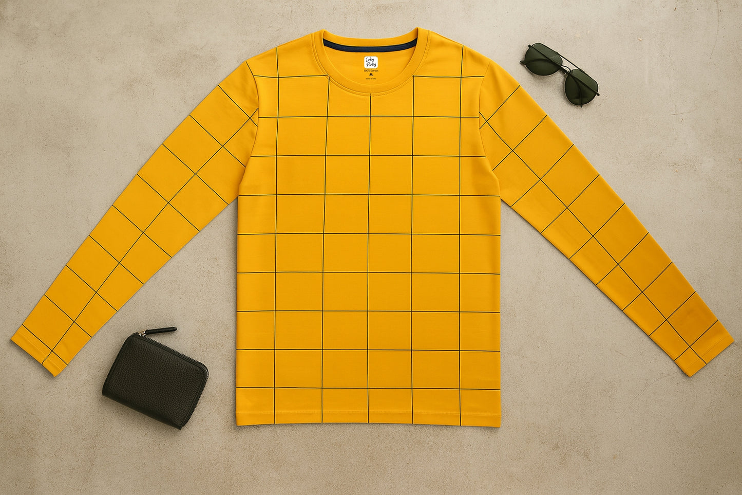 Mens All over printed Trendy Full Sleeve T-Shirt IP19