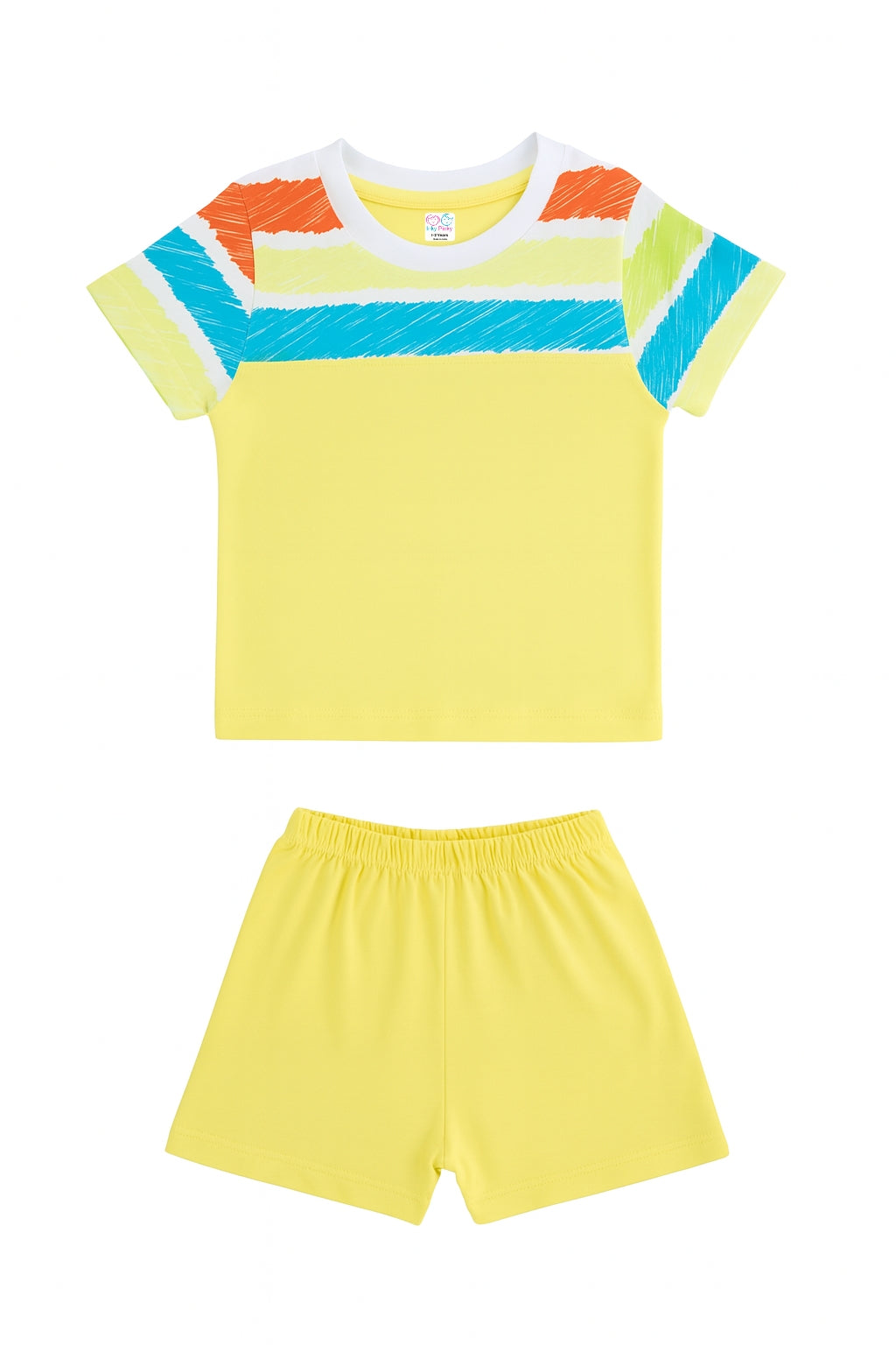 Unisex Cotton T-Shirt with Shorts Set combo IP20