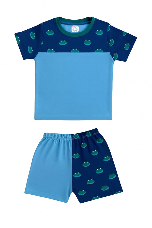 Unisex Cotton T-Shirt with Shorts Set combo IP20