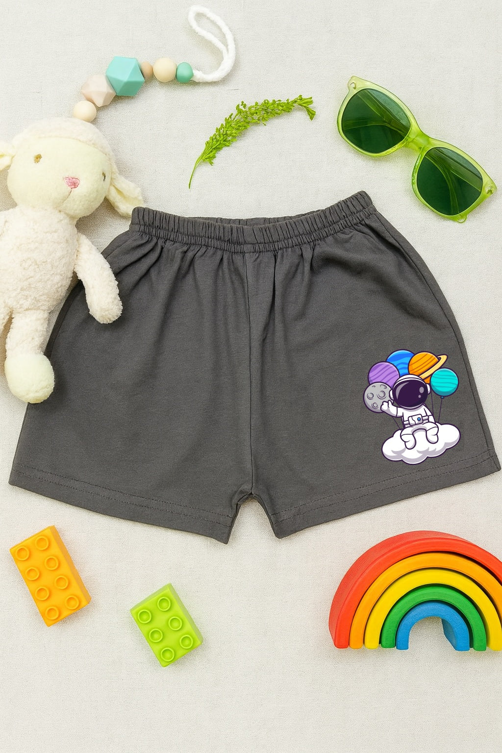 Unisex Lycra Stretchable Shorts Pack of 5 Pcs
